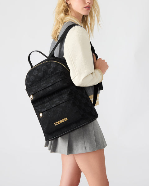 סטיב מאד - תיק גב לנשים BLAB בשחור זהב