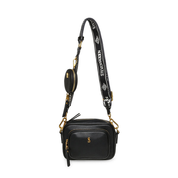 סטיב מאד - תיק צד לנשים BLILLITE בשחור זהב