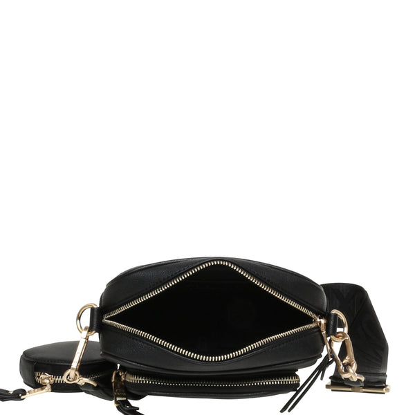 סטיב מאד - תיק צד לנשים BLILLITE בשחור זהב