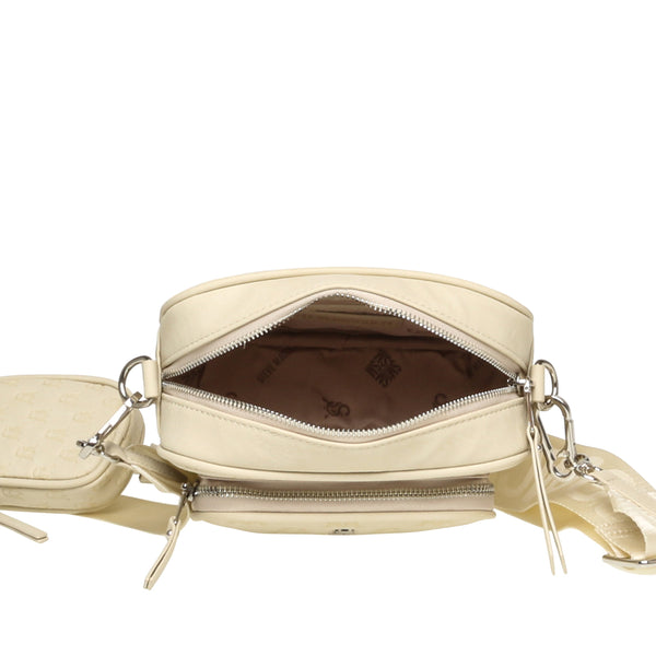 סטיב מאד - תיק צד לנשים BLOLLA בגוון אבן כסוף