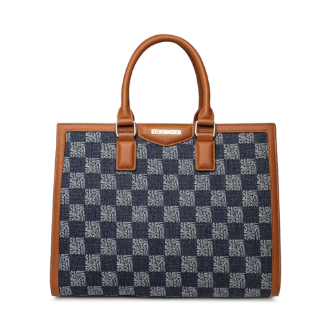 תיק יד גדול לנשים BMANOR-5 בג'ינס