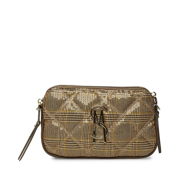 סטיב מאד - תיק צד לנשים BMARVI-F בחום משובץ