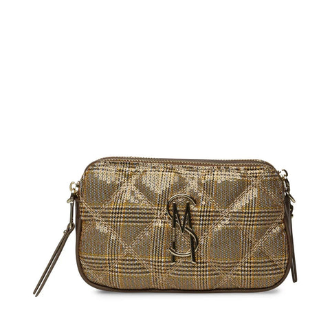 תיק צד לנשים BMARVI-F בחום משובץ