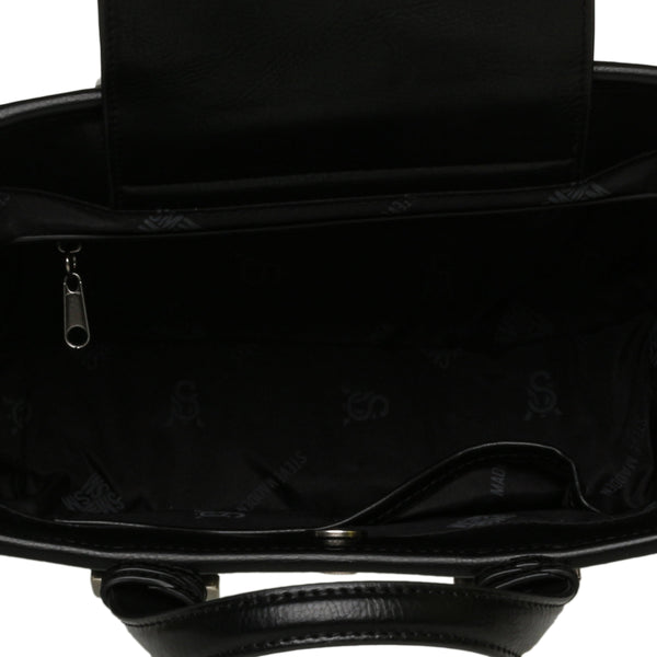 סטיב מאד - תיק צד לנשים BMIRALDA בשחור כסוף