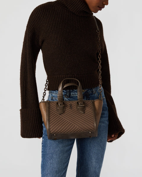 סטיב מאד - תיק צד לנשים BMIRALDA בחום ברונזה