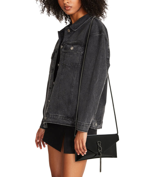 סטיב מאד - תיק צד לנשים BMORGANA בשחור