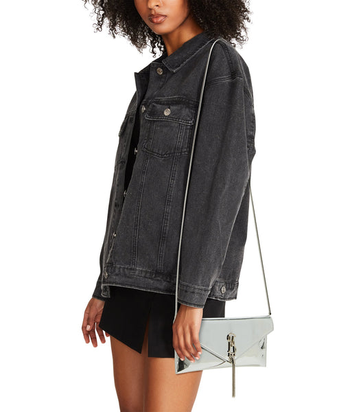 סטיב מאד - תיק צד לנשים BMORGANA בכסוף