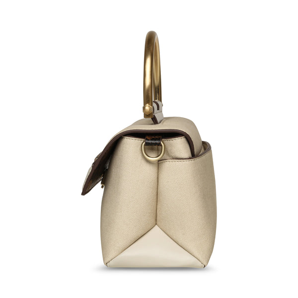 סטיב מאד - תיק צד לנשים BMORIN בגוון קרם