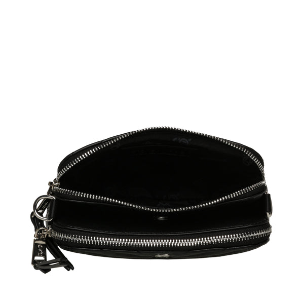 סטיב מאד - תיק צד לנשים BNUAGE-Q בשחור כסוף