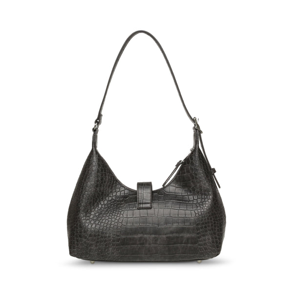 סטיב מאד - תיק צד לנשים BOVIE-A בשחור כסוף