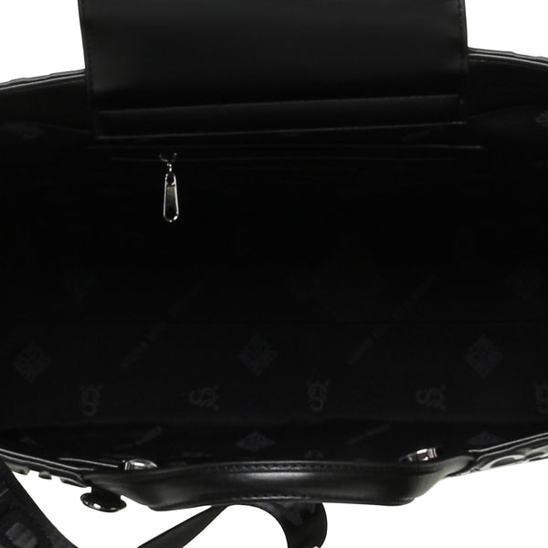 סטיב מאד - תיק יד גדול לנשים BPHANTOM בשחור לבן