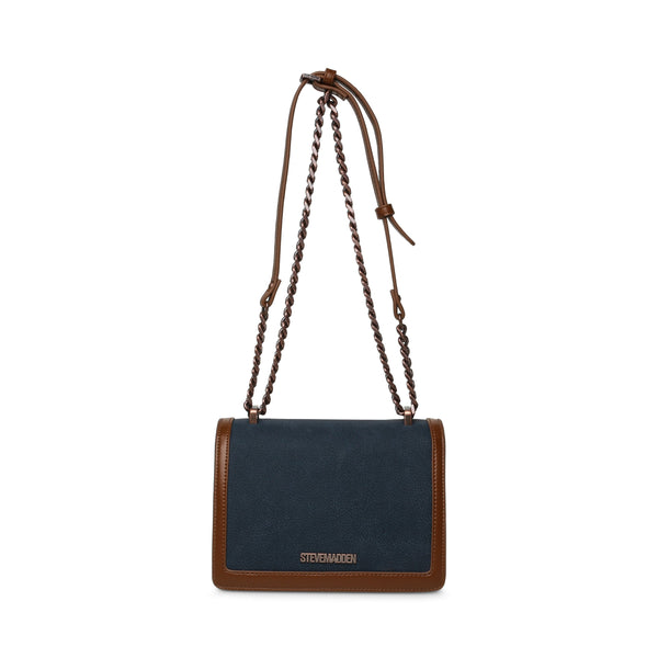 סטיב מאד - תיק צד לנשים BPORTIAE בחום ג'ינס