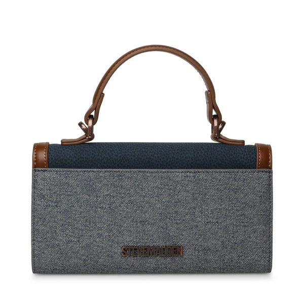 סטיב מאד - תיק ארנק לנשים BPYRA בחום ג'ינס