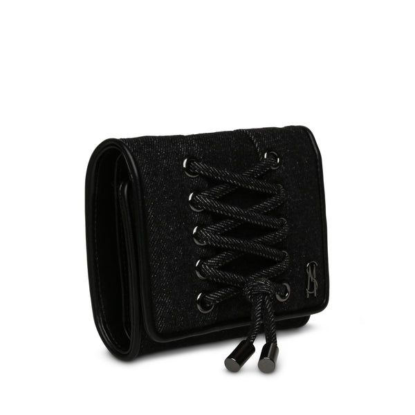 סטיב מאד - ארנק לנשים BRAINA בשחור ג'ינס