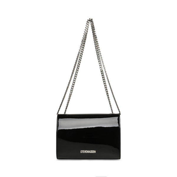 סטיב מאד - תיק צד לנשים BRAMONEP בשחור כסוף