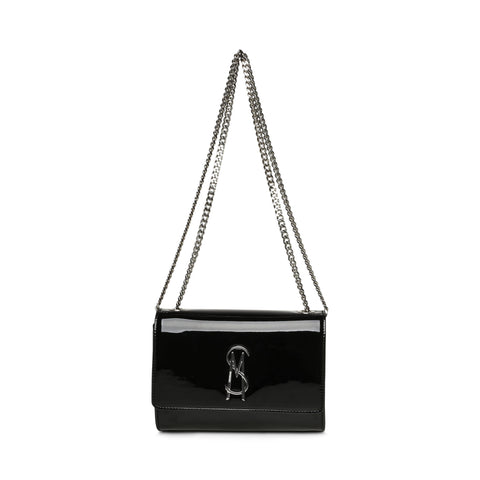 תיק צד לנשים BRAMONEP בשחור כסוף