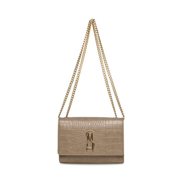 סטיב מאד - תיק צד לנשים BRAMONIE בבז' זהב