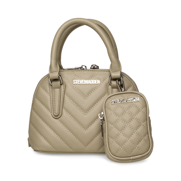 סטיב מאד - תיק צד לנשים BRULE-2 בבז' כסף