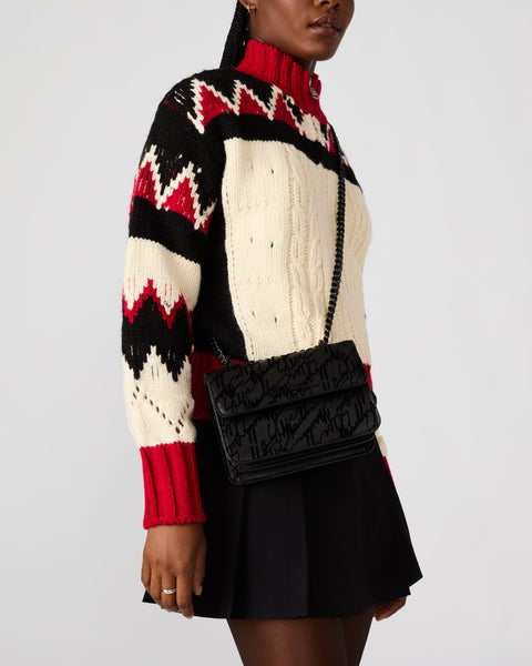 סטיב מאד - תיק צד לנשים BSHAYLA בשחור