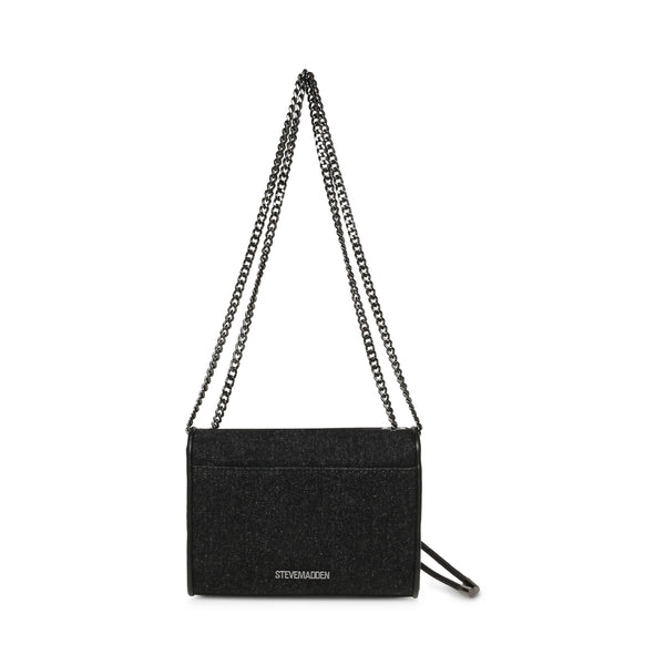 סטיב מאד - תיק צד לנשים BSKYLA בשחור ג'ינס