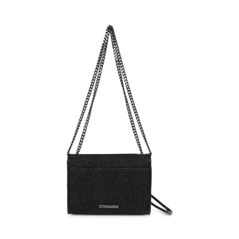 תיק צד לנשים BSKYLA בשחור ג'ינס