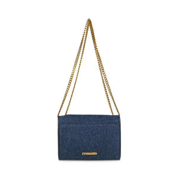 סטיב מאד - תיק צד לנשים BSKYLA בכחול ג'ינס
