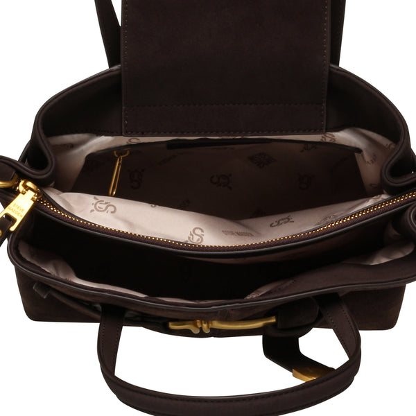 סטיב מאד - תיק צד זמש לנשים BSOOKIE בחום