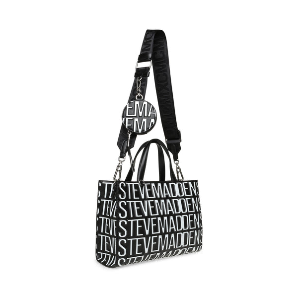 סטיב מאד - תיק יד לנשים BSPADE בשחור לבן
