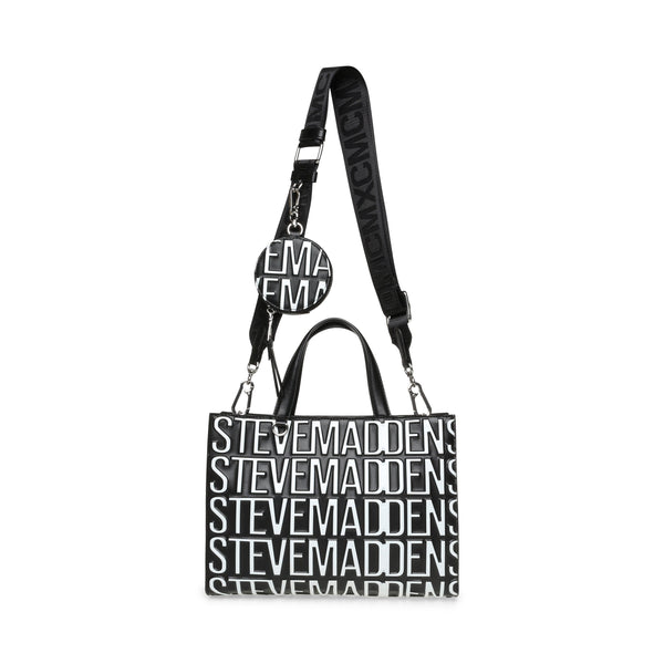 סטיב מאד - תיק יד לנשים BSPADE בשחור לבן