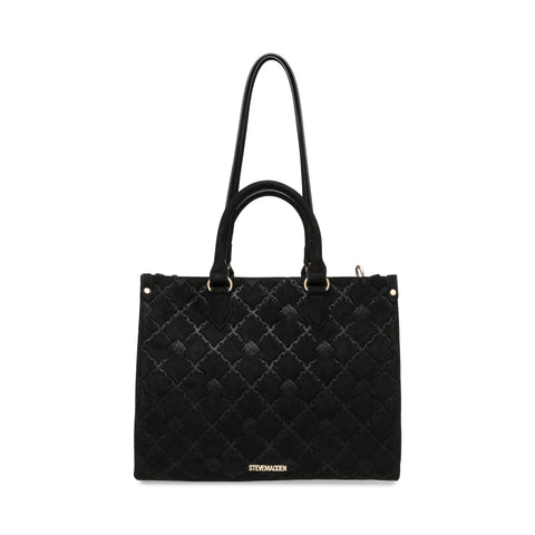 תיק יד גדול לנשים BHEIR בשחור זהב