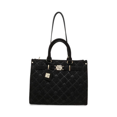 תיק יד גדול לנשים BHEIR בשחור זהב