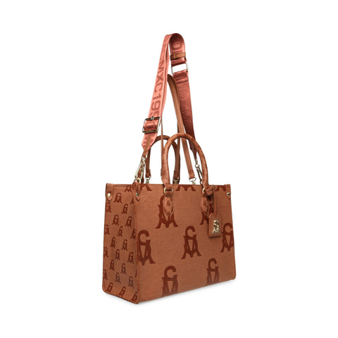 תיק יד גדול לנשים BSTILO-X בחום זהב