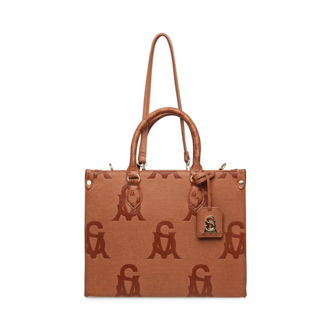 תיק יד גדול לנשים BSTILO-X בחום זהב