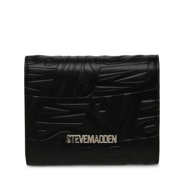 סטיב מאד - ארנק לנשים BSWIRLY בשחור כסוף