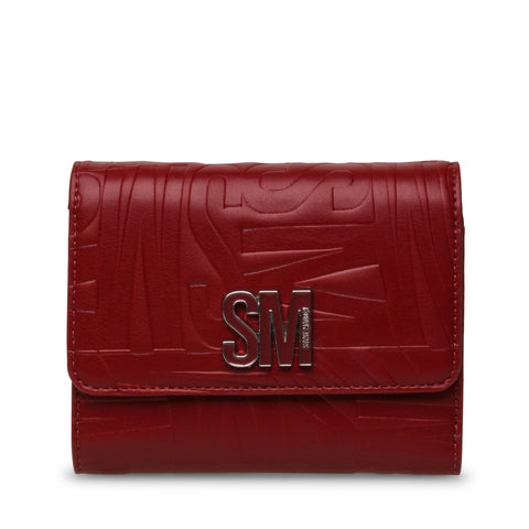 ארנק לנשים BSWIRLY באדום כסוף