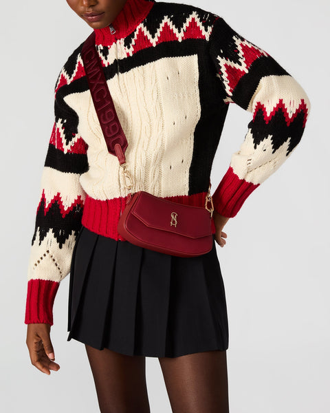 סטיב מאד - תיק צד לנשים BTAIGA באדום זהב