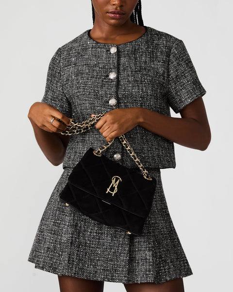 סטיב מאד - תיק צד לנשים BVOLT-S בשחור זהב