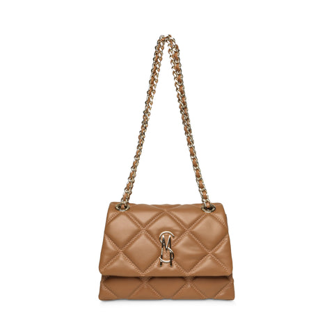 תיק צד לנשים BVOLTURI בקאמל זהב