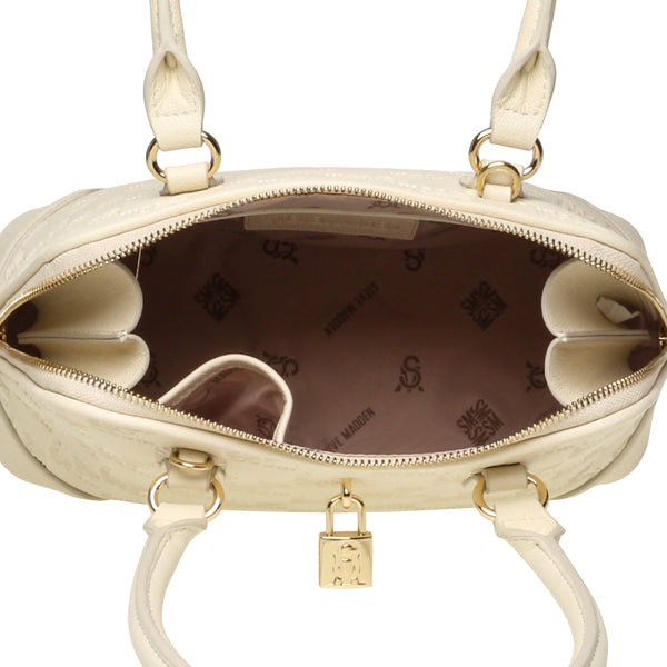 סטיב מאד - תיק צד לנשים BWISH בגוון קרם