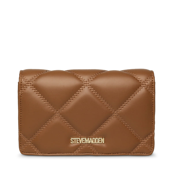 סטיב מאד - תיק צד קטן לנשים BENDUE בקאמל זהב