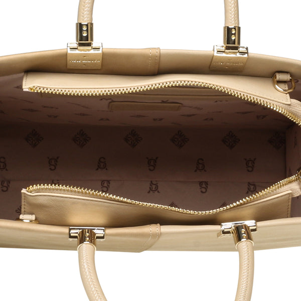 סטיב מאד - תיק יד גדול לנשים BCHLOEY בגוון אבן זהב