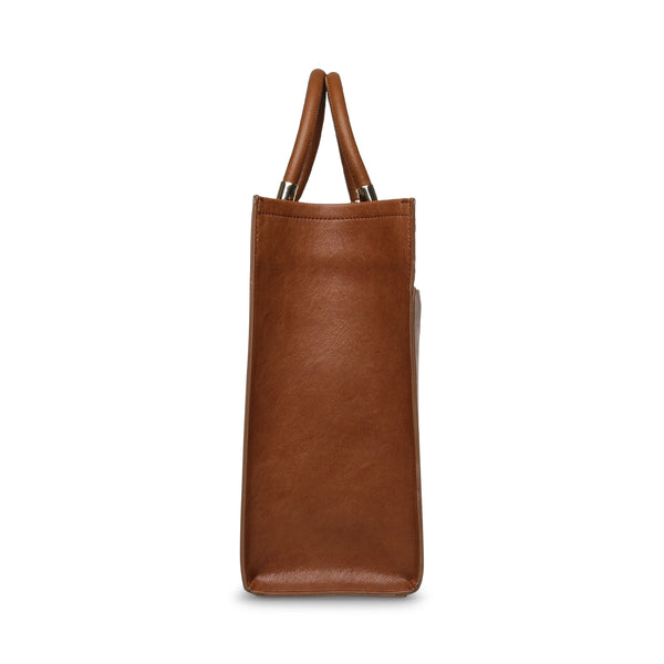 סטיב מאד - תיק יד גדול לנשים BCHLOEY חום זהב