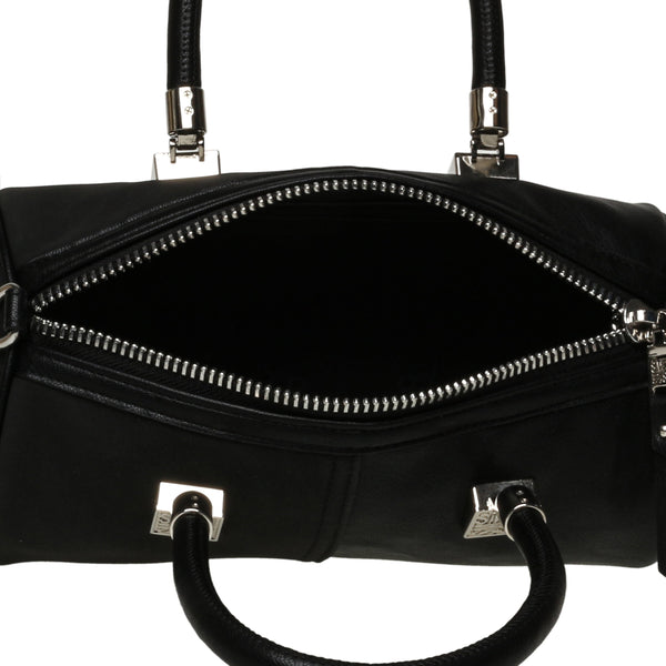 סטיב מאד - תיק צד לנשים BEM בשחור כסוף