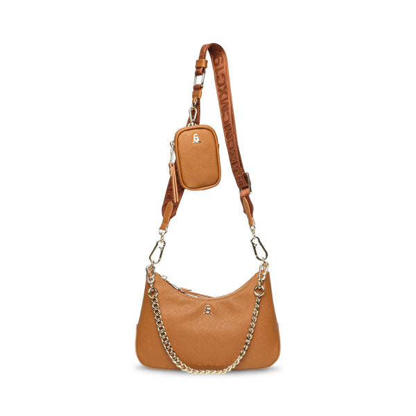 סטיב מאד - תיק צד לנשים BSIN בקאמל זהב