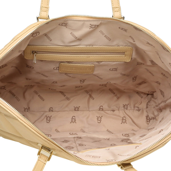 סטיב מאד - תיק יד גדול לנשים BVUSE בבז'