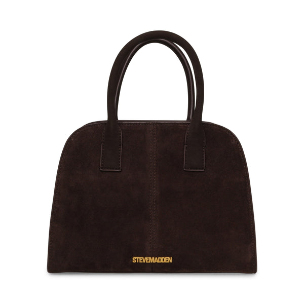 סטיב מאד - תיק יד זמש בינוני לנשים BSPICED בחום זהב