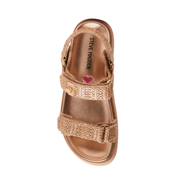 סטיב מאד - סנדלים לילדות JMONA בזהב