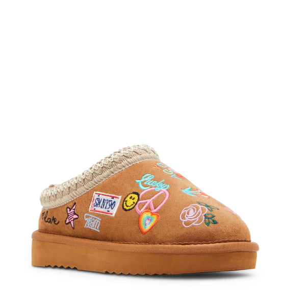 סטיב מאד - כפכפי סליפרס לילדות JSELENA בקאמל