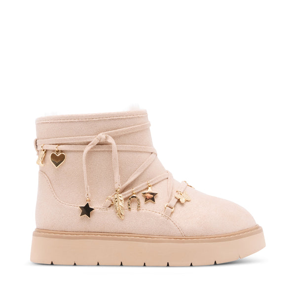 סטיב מאד - מגפונים לבנות JSIGMA בגוון זהב פודרה