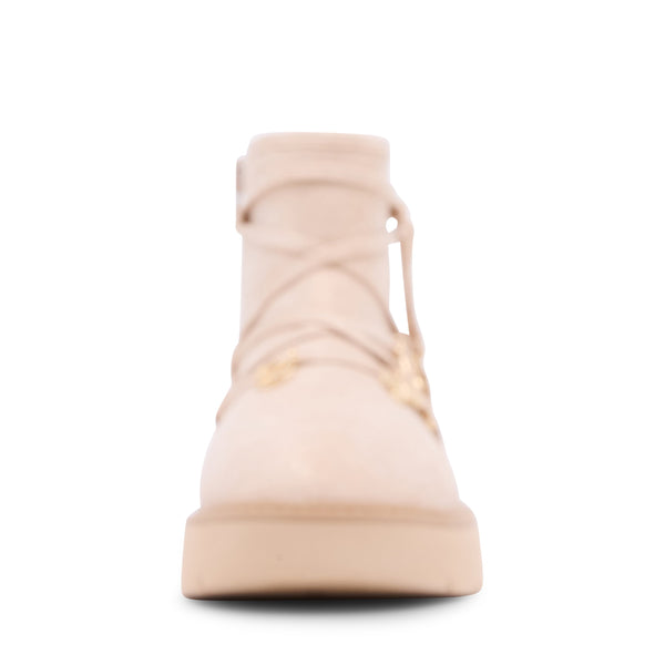 סטיב מאד - מגפונים לבנות JSIGMA בגוון זהב פודרה